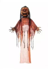 Halloween gresskar terror orange 153cm