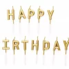 Candle set happy birthday gull