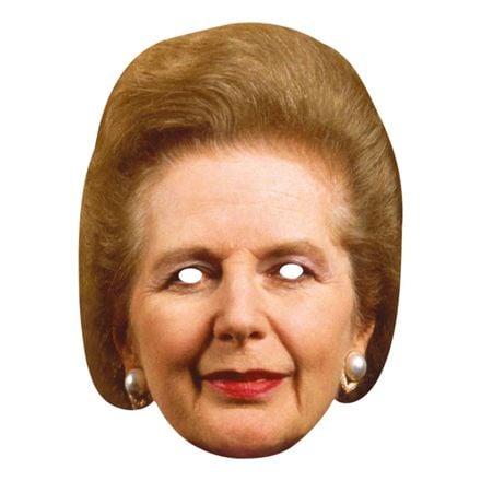 Pappmaske Margareth Thatcher