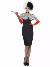 Cruella evil madame costume str. M