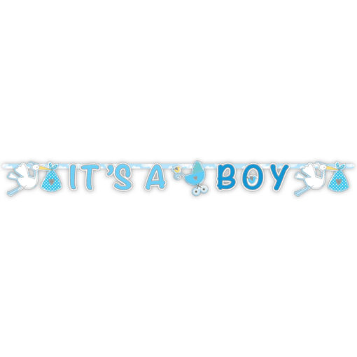 Birth Boy Letter Banner It’s a boy