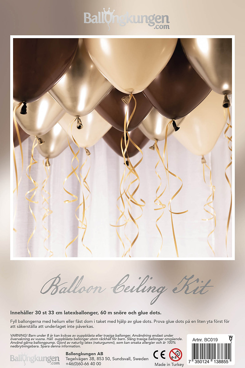 Balloon ceiling kit NUDE