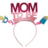 Mom to be rosa tiara