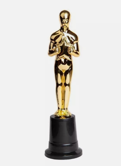 Oscarstatuett gold award