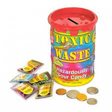 Toxic waste tie-dye moneybank 84gr