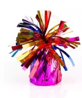 Ballongvekt regnbue folie 175gr
