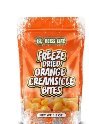 BLISS LIFE FREEZE DRIED ORANGE CREAMICLE BITES 43g