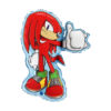 Folieballong Sonic Knuckles shape 66cm