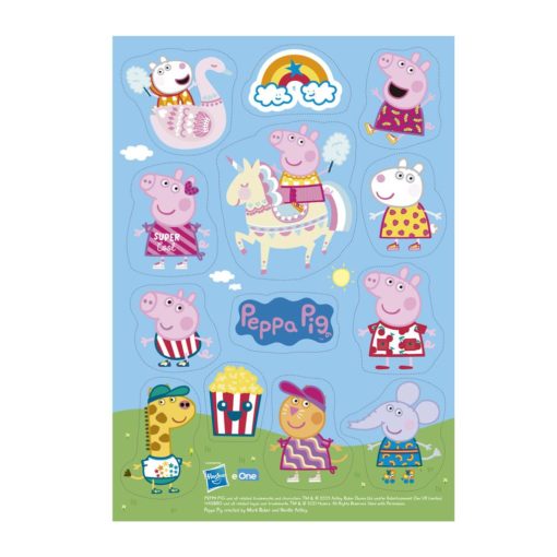 Peppa gris 1 Ark med spiselig kakedekor sukkerfri