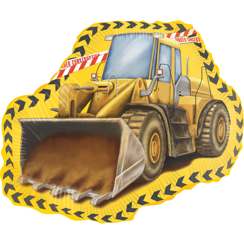 Gravemaskin construction folieballong 67cm