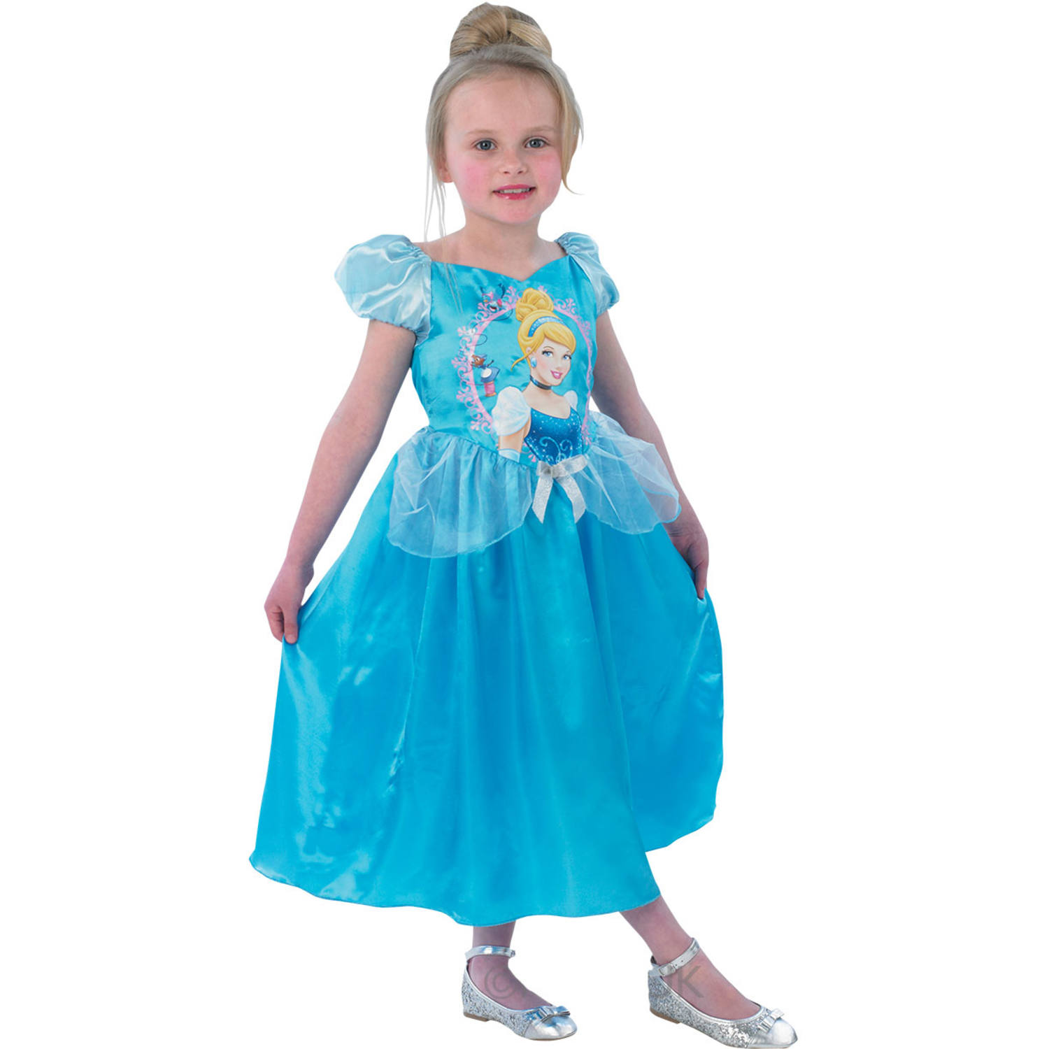 Disney cinderella story time kjole (S 3-4år)