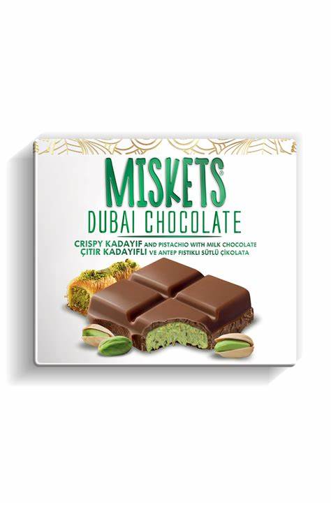 Miskets Dubai chocolate 100g (spesialimport)