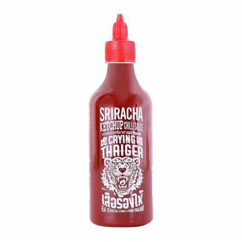 Crying thaiger sriracha chilli sauce ketchup 440ml