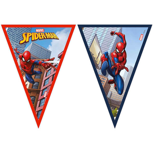 Spiderman flaggbanner 2,3m