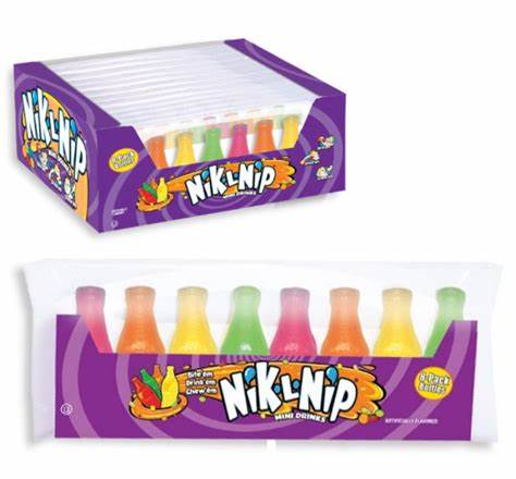 NIK-L-NIP WAX BOTTLES 8PK