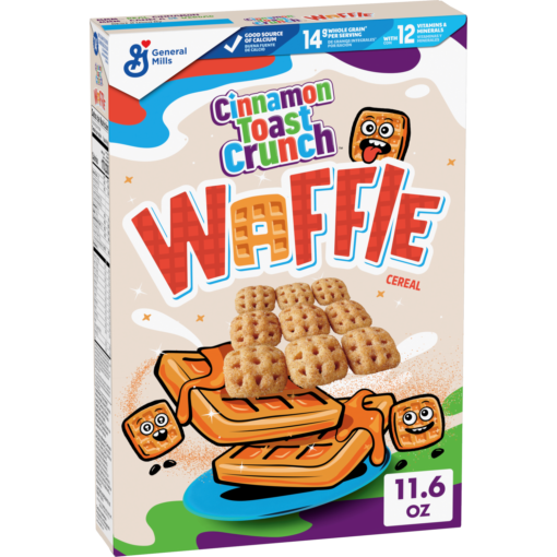 CINNAMON TOAST CRUNCH WAFFLE CEREAL 328g