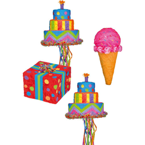 Pinata Birthday assortert