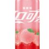 COCA COLA PEACH SLIM CAN (ASIAN) 330ml