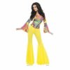 70s groovy yellow babe M