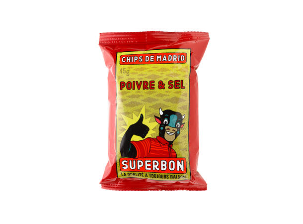 Superbon Chips salt & pepper 45g