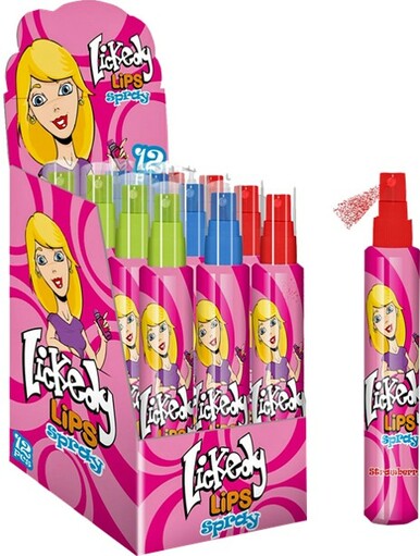 Lickedy lips spray