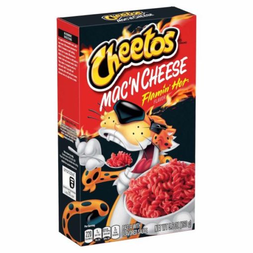 Cheetos mac`n cheese flamin hot