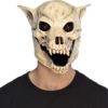 Dog skull latexmaske