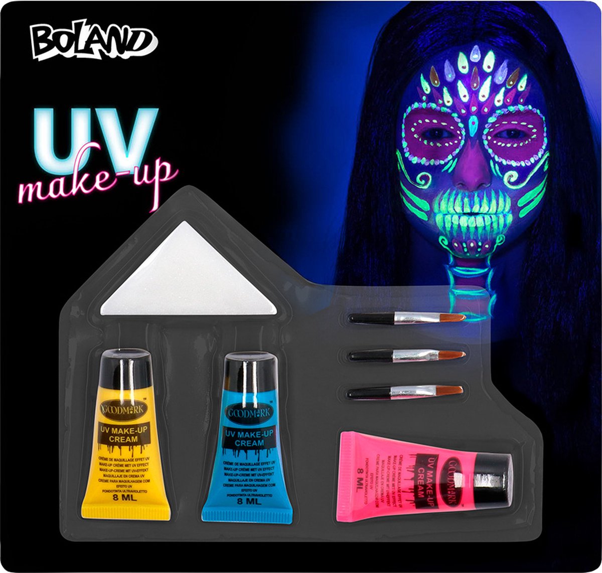 Make up kit bright skull UV