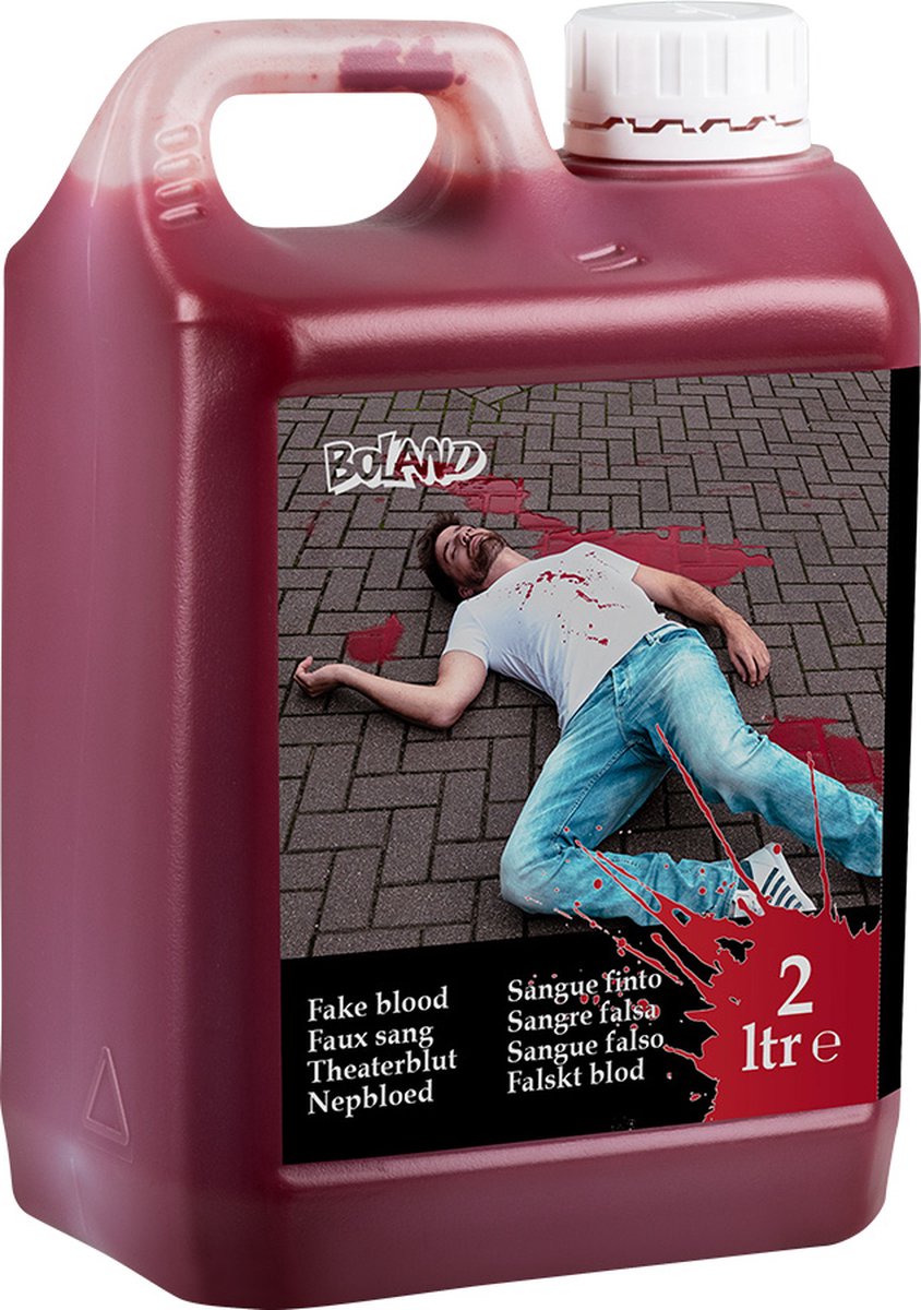 Jerrycan fake blood 2 liter