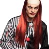 Parykk killer clown cosplay