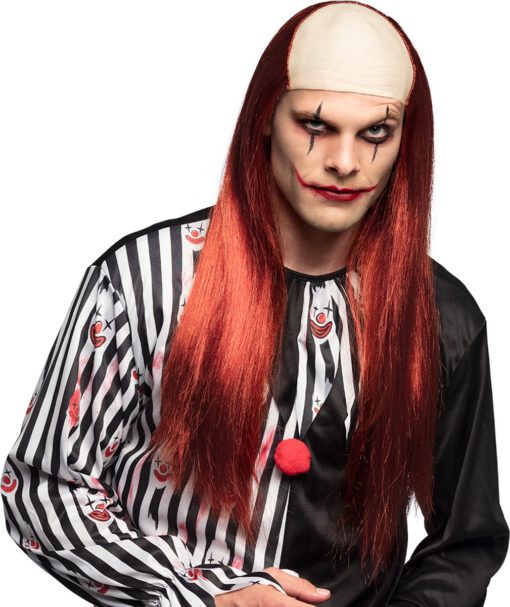 Parykk killer clown cosplay