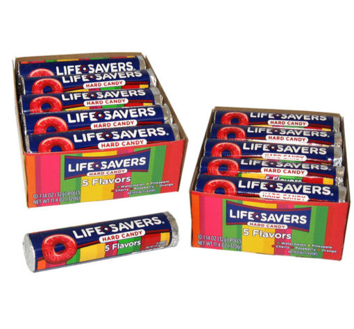 LIFESAVERS HARD CANDY ROLL 5 FLAVOR 32g
