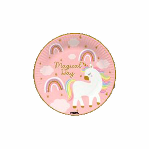 Unicorn magical day fat 18cm 8pk