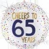 Cheers to 65 years ballong