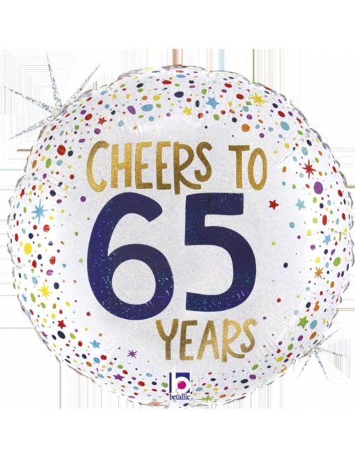 Cheers to 65 years ballong