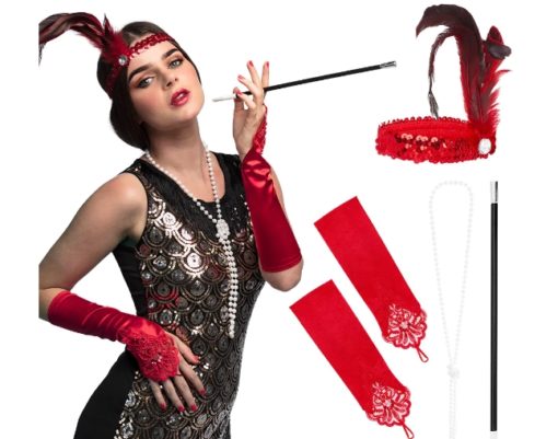 Flapper deluxe set rødt