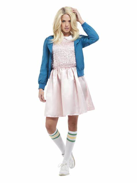 80s strange girl costume M