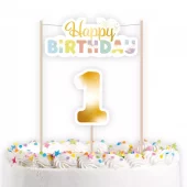 1st birthday cake decoration