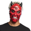 Red devil maske hardplast