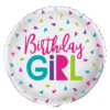 Folieballong birthday girl