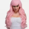Cosplay rosa parykk