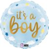 Its a boy stars & clouds ballong