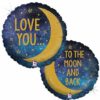 Moon & back ballong