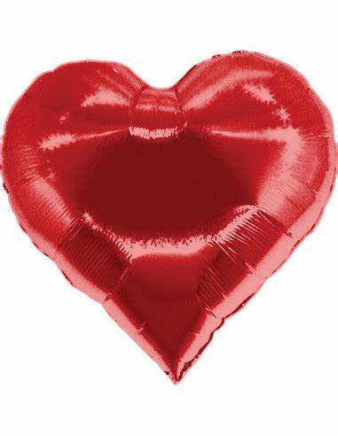 Casino heart hjerteballong 58cm