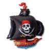 Piratskip folieballong