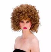80s disco perm brun
