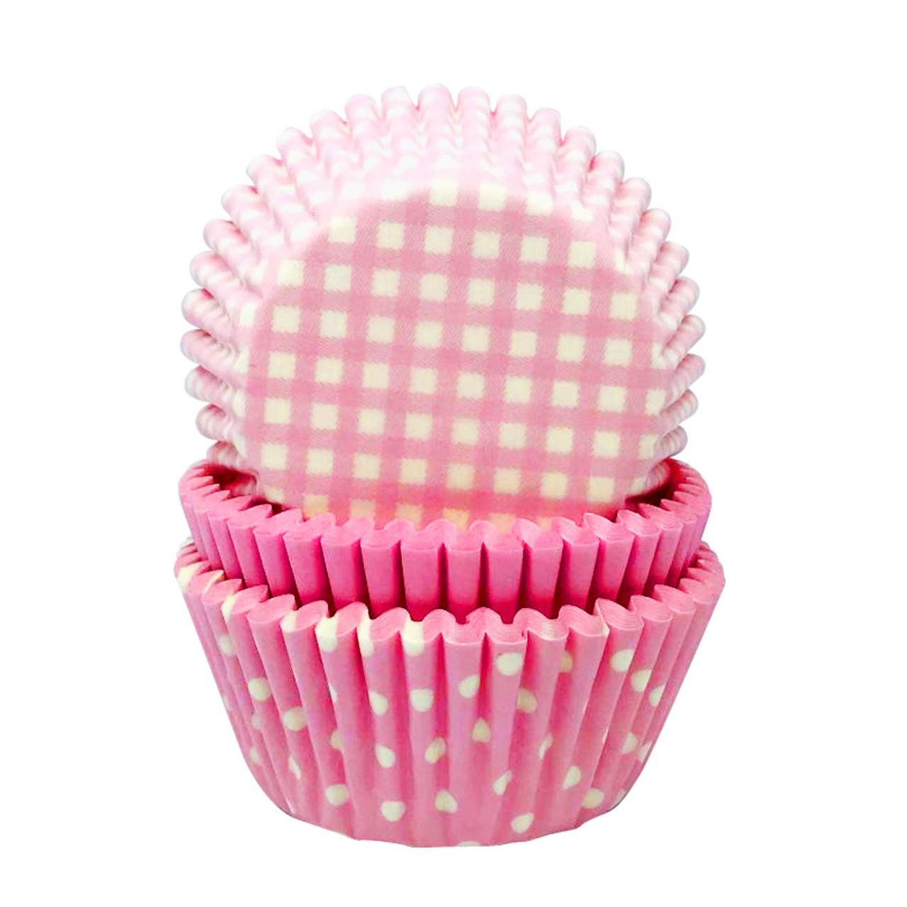 Rosa polkadots cupcakesformer 75pk