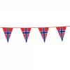 Flaggbanner i plast NORGE 10 meter