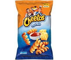 Cheetos spirals cheese with ketchup flavour 130g