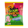 Sour patch kids snapple fruit flavour mix peg bag 102g